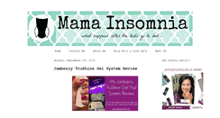 Desktop Screenshot of mamainsomnia.com